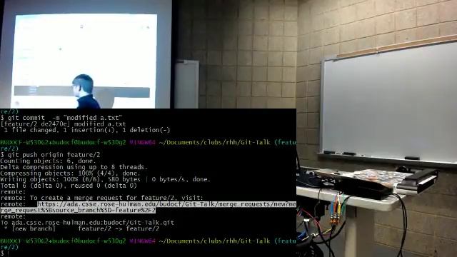 Rose-Hulman Hackers Git Source Control Talk смотреть онлайн