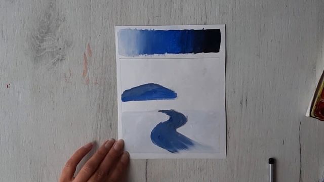 МАЛЮЄМО ЗИМУ. ПЕЙЗАЖ. WINTER LANDSCAPE. GOUACHE. смотреть онлайн