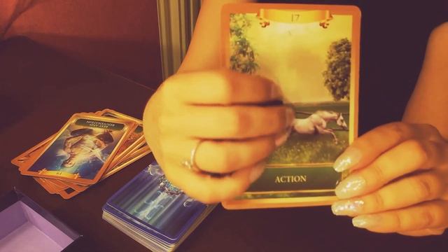 Asmr ~showing my Energy Oracle Cards, tapping and shuffling?☺️ смотреть онлайн
