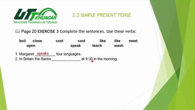 Unit 2 2 2 present simple exercise 3 смотреть онлайн