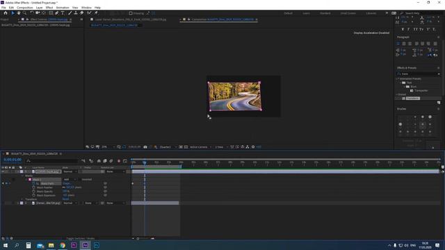 Урок 4 что такое маска и как ее создать в After Effects смотреть онлайн