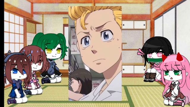 anime girl react?..// Hinata Tachibana from Tokyo revengers смотреть онлайн