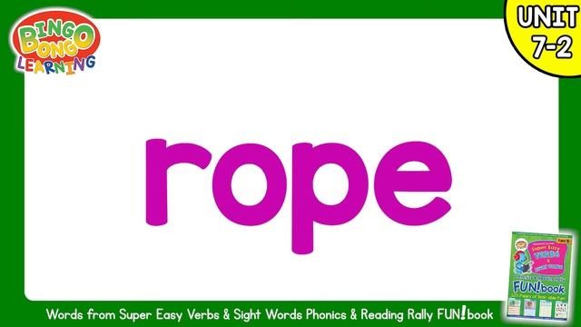 Sight Word Chants (Unit 7-2) | Verbs/Sight Words Phonics & Reading Rally FUN!book | BINGOBONGO смотреть онлайн