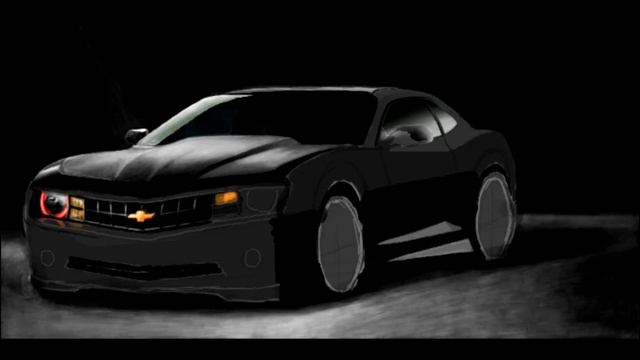 SpeedPaint - Shevrolet Camaro SS - Art by ZA смотреть онлайн