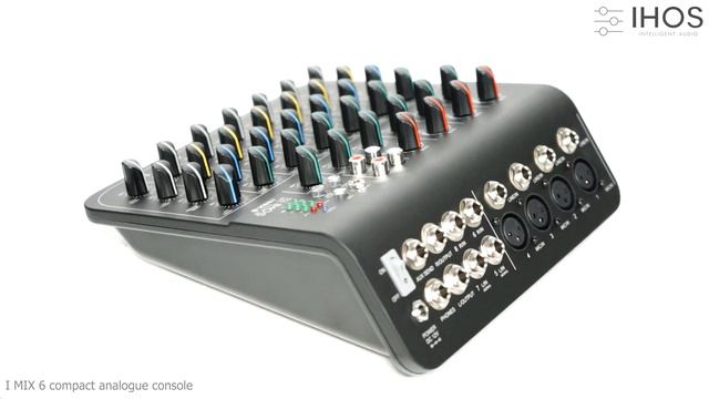 IMIX 6 | 6 channels analogue mixing console, with USB interface смотреть онлайн