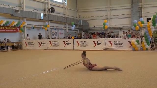 Сизякова Наталья, Тюмень, 2000, обруч, Кубок Назмутдиновых, 31 05 14 смотреть онлайн