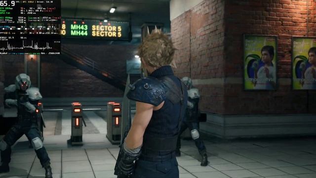 Final Fantasy VII Remake Intergrade PC Steam Version Quick Test (Graphics Menu and some Gameplay) смотреть онлайн
