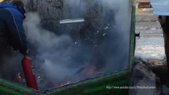 Как мы проверяли огнетушители (How we tested fire extinguishers) смотреть онлайн