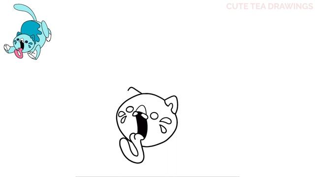 How To Draw Candy Cat | Poppy Playtime | Cute Easy Step By Step Drawing Tutorial смотреть онлайн