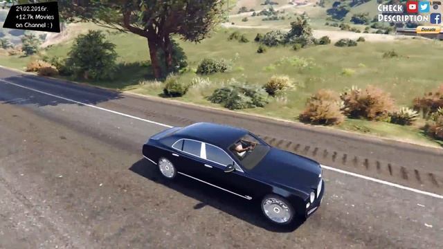 GTA V - 2014 Bentley Mulsanne Add on 1.0 EnRoMovies _REVIEW смотреть онлайн
