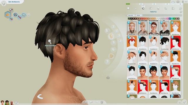 My Favorite Male CC Hair // The Sims 4: Maxis Match / Maxis Mix Showcase w/ CC List смотреть онлайн