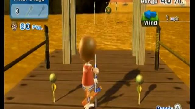 Interactive Wii Sports Resort Walkthrough - Archery смотреть онлайн