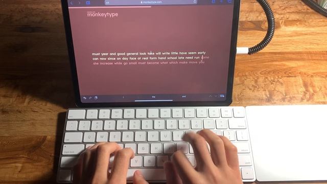 [MonkeyType] 30 min Colemak Typing Test on the Apple Magic Keyboard - 108 wpm смотреть онлайн