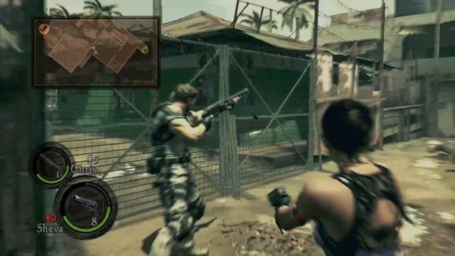 Resident evil 5. Глава 2. Co-op режим. Ps5 смотреть онлайн