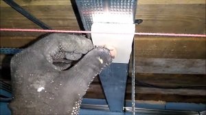 Как ровно выставить профиль под гипсокартон