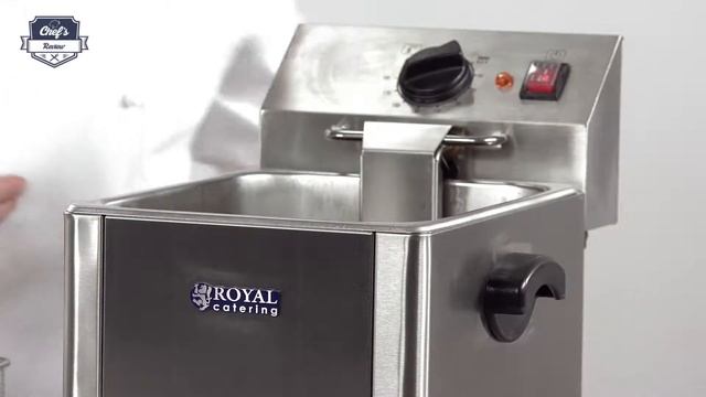 Electric Deep Fryer Royal Catering RCEF13E-EGO | Expert review смотреть онлайн