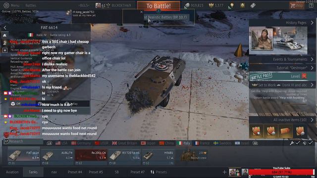 Winter Event 2022 - Mark of distinction for Tankers 7 - War Thunder смотреть онлайн