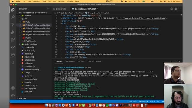 #6 - Firebase Push Notification com React Native do zero no Android e iOS (feat. Marllon Frizzo) смотреть онлайн