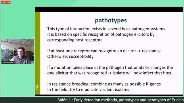 Early detection methods, pathotypes and genotypes of Puccinia horiana смотреть онлайн