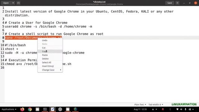 Run Google Chrome as root in Linux without no sandbox смотреть онлайн