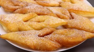 Самое быстрое лакомство для всей семьи: ХВОРОСТ на сметане - ПЫШНЫЙ, НЕЖНЫЙ и ХРУСТЯЩИЙ одновременно