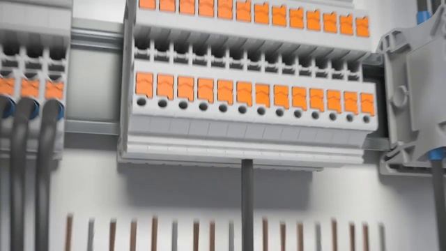 Push-in terminals with lateral conductor guidance смотреть онлайн