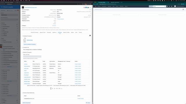 How to push individual companies or contacts to Hubspot on Store Leads смотреть онлайн