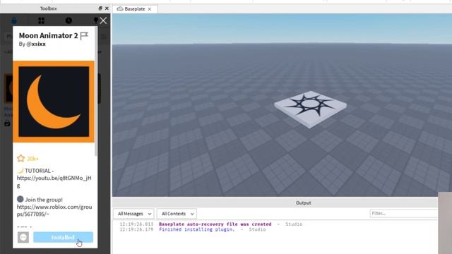 How to Install Moon Animator 2 in Roblox Studio! Animation Plugin смотреть онлайн