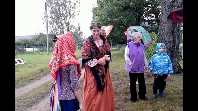 Деревня в Вологодской области. Песни, пляски, частушки. Русский Север. смотреть онлайн