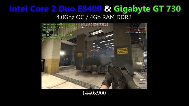 Intel Core 2 Duo E8400 Benchmark in CS GO смотреть онлайн