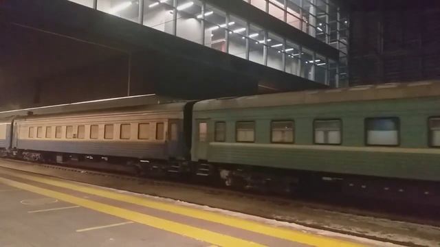 Поезд 624 Петропавловск-Нур Султан Нурлы Жол Станция Нур Султан Нурлы Жол