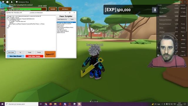 Animal Simulator Hile Xp Hilesi Auto Farm Roblox Script Exploit Roblox Hile смотреть онлайн