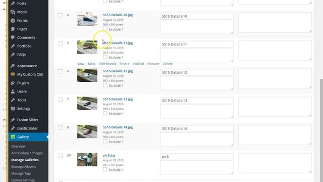 How to add photos to Nextgen Gallery & tweak thumbnails смотреть онлайн