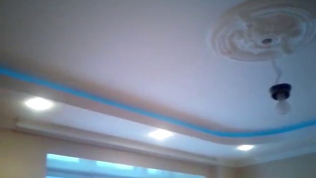 Подвесной потолок с подсветкой дюралайтом. смотреть онлайн