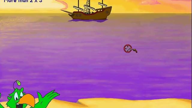 Reader Rabbit Math Ages 6-9 - Part 1: Shipwrecked on Pirate Island смотреть онлайн