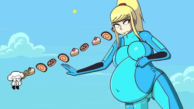 WAIT SAMUS!! THAT'S TOO MUCH CAKE!!! ?? смотреть онлайн