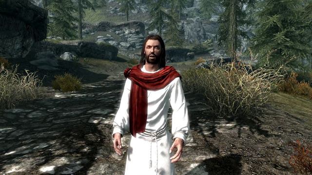 Jesus accepts the Skyrim challenge смотреть онлайн