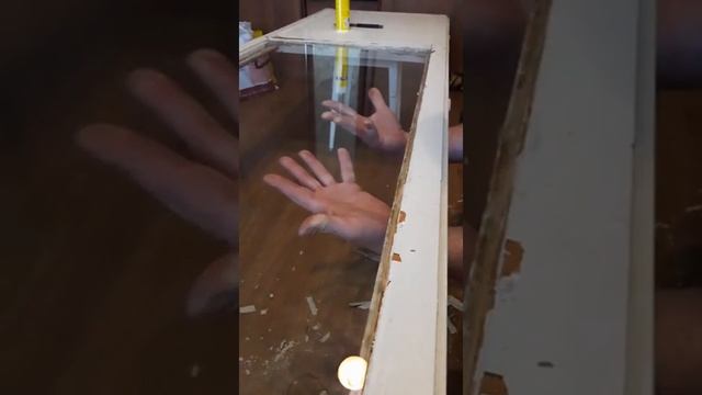 Как сделать стекло на дверь. How make glass to door. смотреть онлайн
