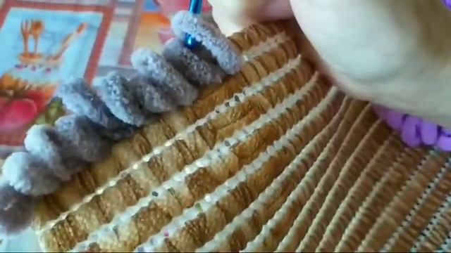 ?️Коврик из пряжи Alize Puffy Fine!!!?️ смотреть онлайн