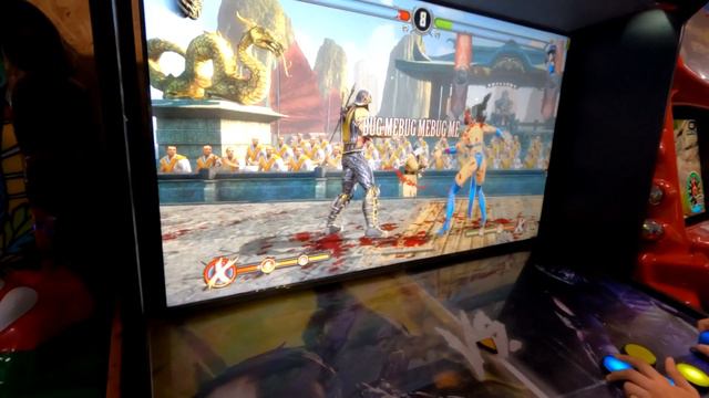 МОРТАЛ КОМБАТ НА АРКАДНОМ АВТОМАТЕ - Аркадный Автомат Mortal Kombat смотреть онлайн