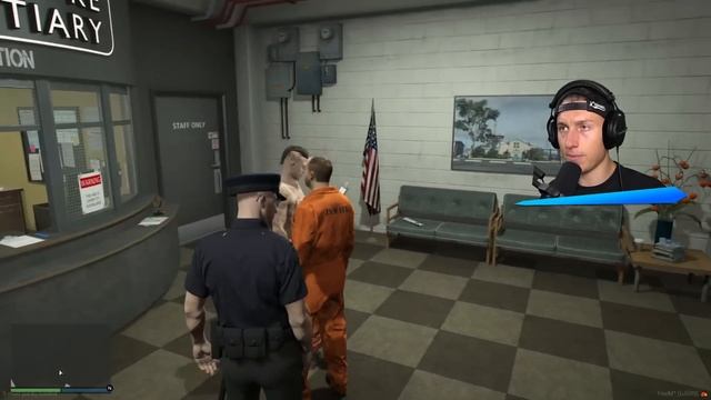 24 STUNDEN eigenes GEFÄNGNIS leiten in GTA 5 RP! смотреть онлайн