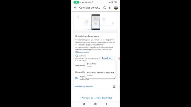 BORRAR MY ACTIVITY GOOGLE смотреть онлайн