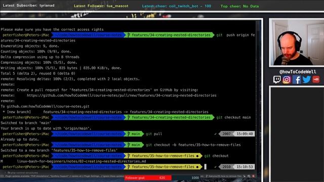 Trying to write 5 course notes for Linux Bash For Beginners смотреть онлайн