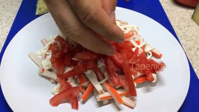 САЛАТ, КОТОРЫЙ ВЗОРВАЛ ИНТЕРНЕТ. ВКУСНЫЙ И БЫСТРЫЙ САЛАТ "КРАСНОЕ МОРЕ". Простой рецепт смотреть онлайн