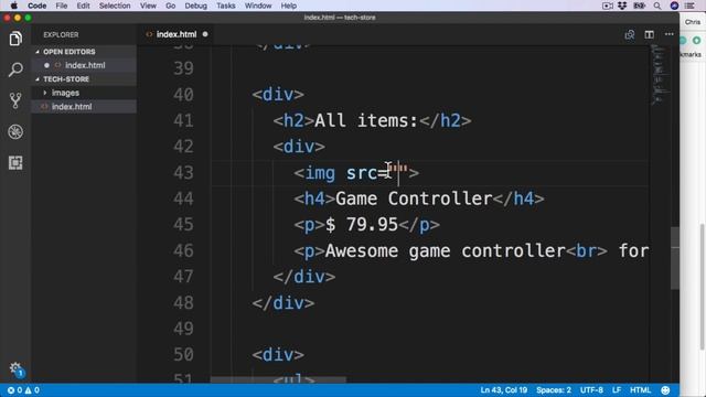 Full Stack Web Developer : 012 Working with images смотреть онлайн