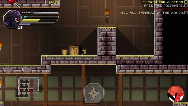 Within the Blade Console Debut Review! Pixel Perfect Ninja Platforming Imbued with RPG Elements! смотреть онлайн