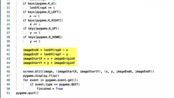 How to Crop an Image in Python's Pygame