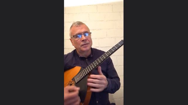 Lesson 6 /C dur Pentatonic, the first melodies./Jazz school for mandolinists and domrists. смотреть онлайн