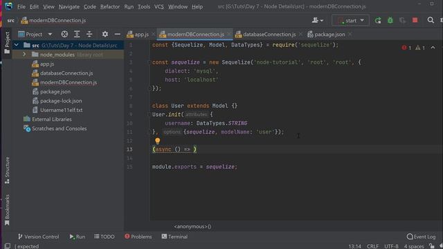 Node Tutorial #10 - Das User Model und einfügen von neuen Usern смотреть онлайн
