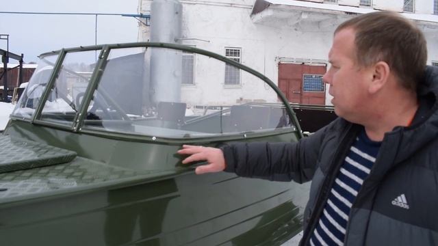 Видеообзор алюминиевой моторной лодки Wyatboat 490 Pro от компании Вятбот смотреть онлайн